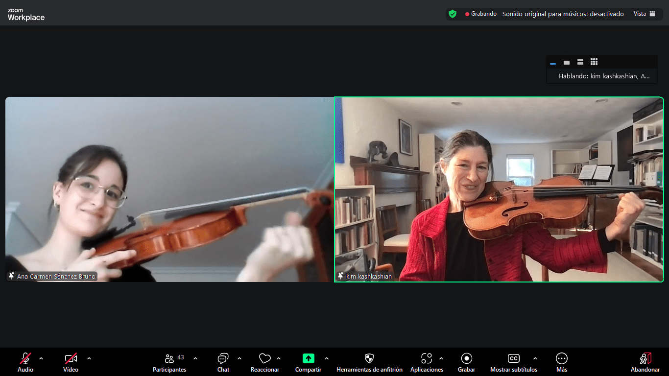 Kim Kashkashian_Pedagogía del Violín y la Viola