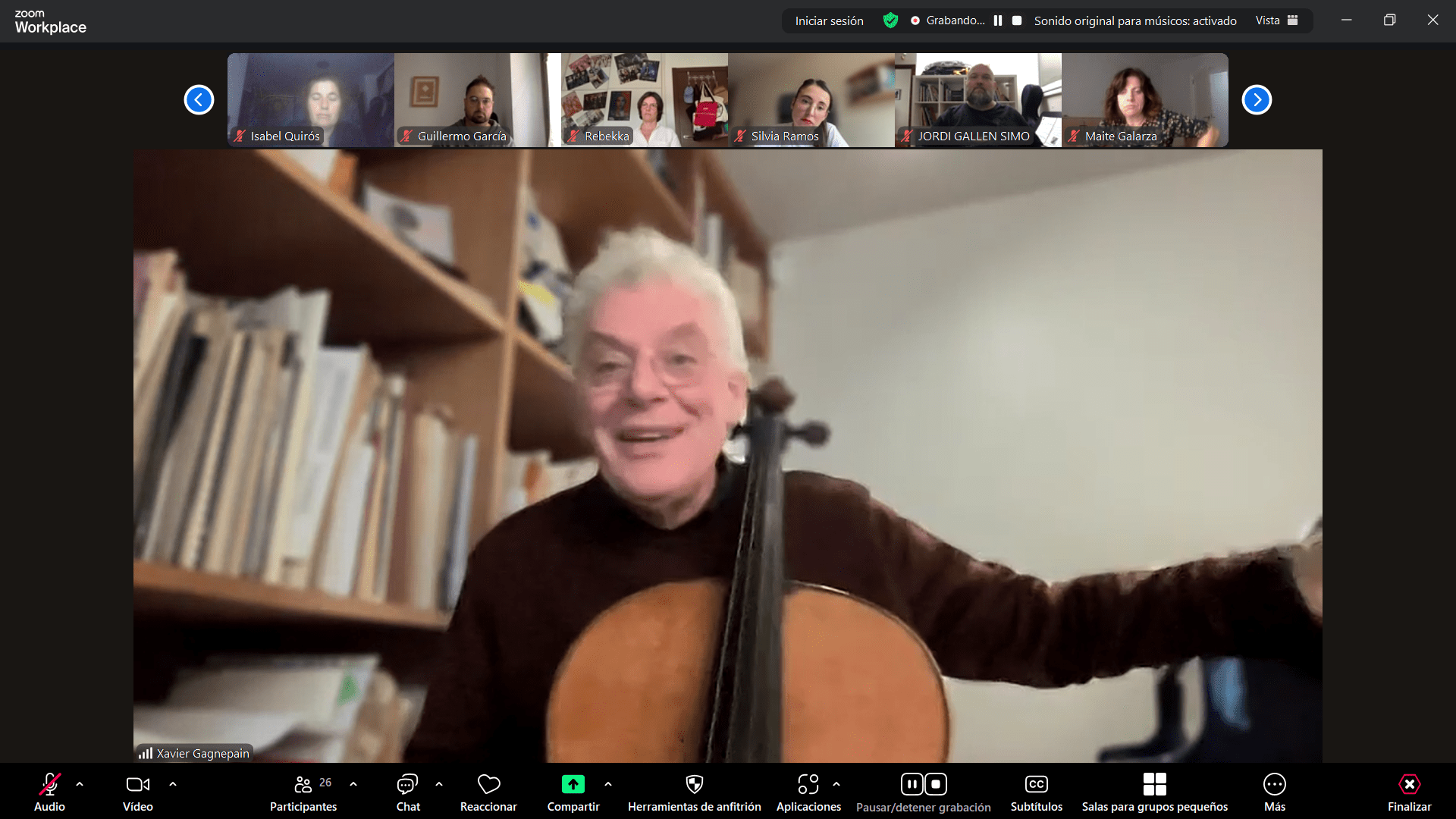 Xavier Gagnepain_Pedagogía del Violonchelo