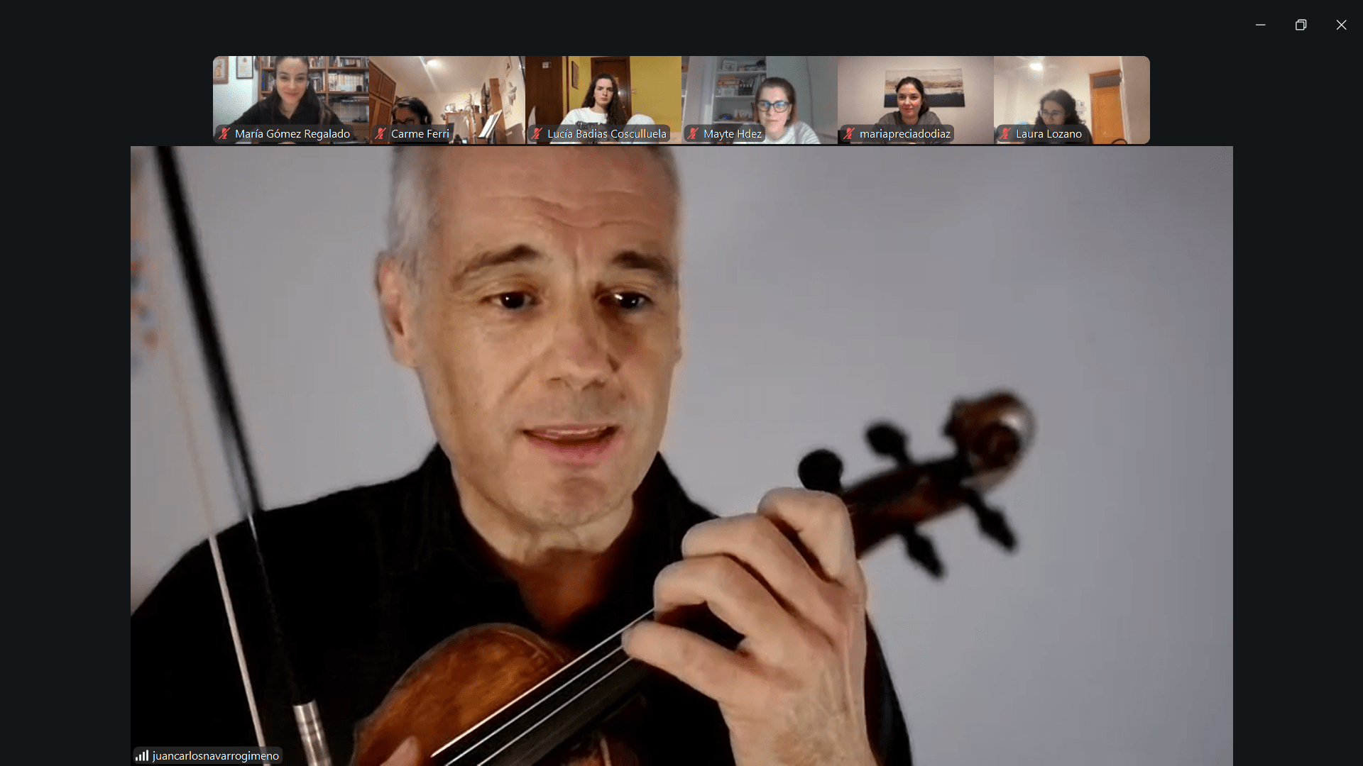 Juan Carlos Navarro_Pedagogía del Violín y la Viola